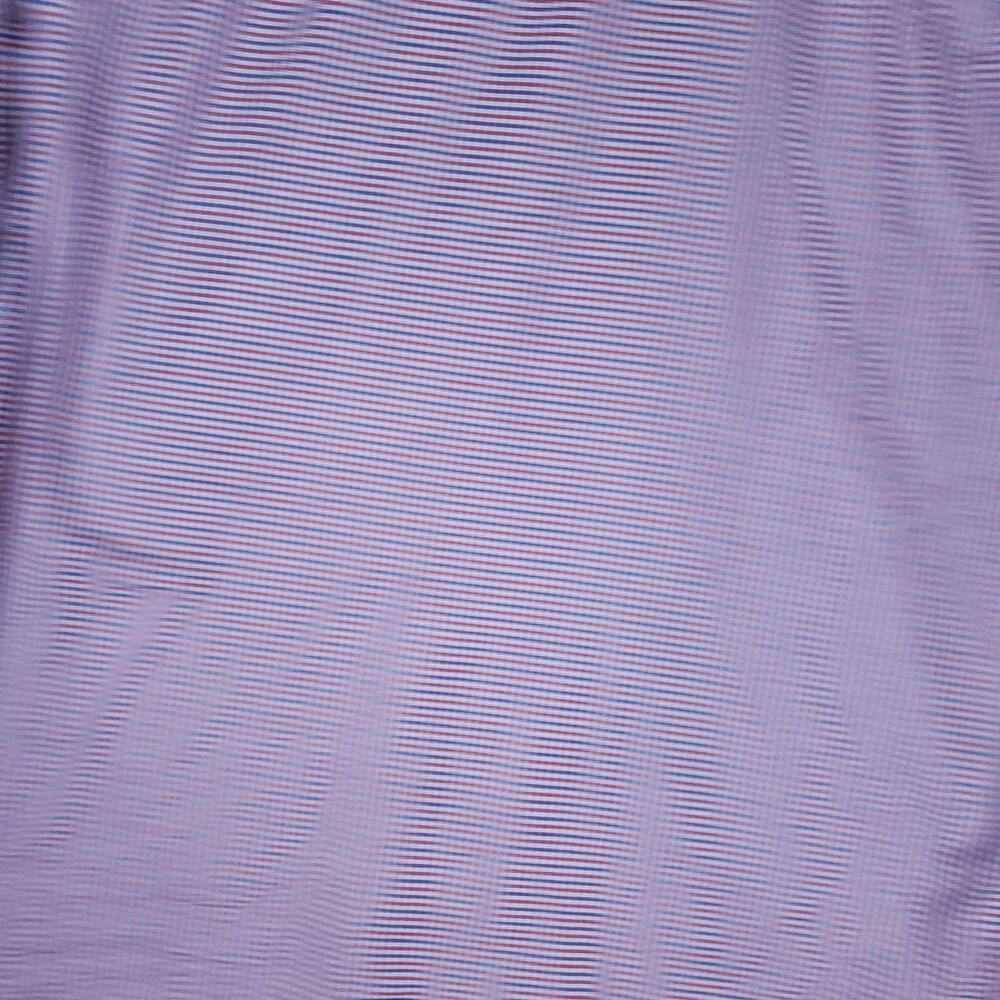 J.Hilburn Shirt Mens 3XL Red White Blue Gingham Long Sleeve Dress Shirt Classic - Picture 15 of 16